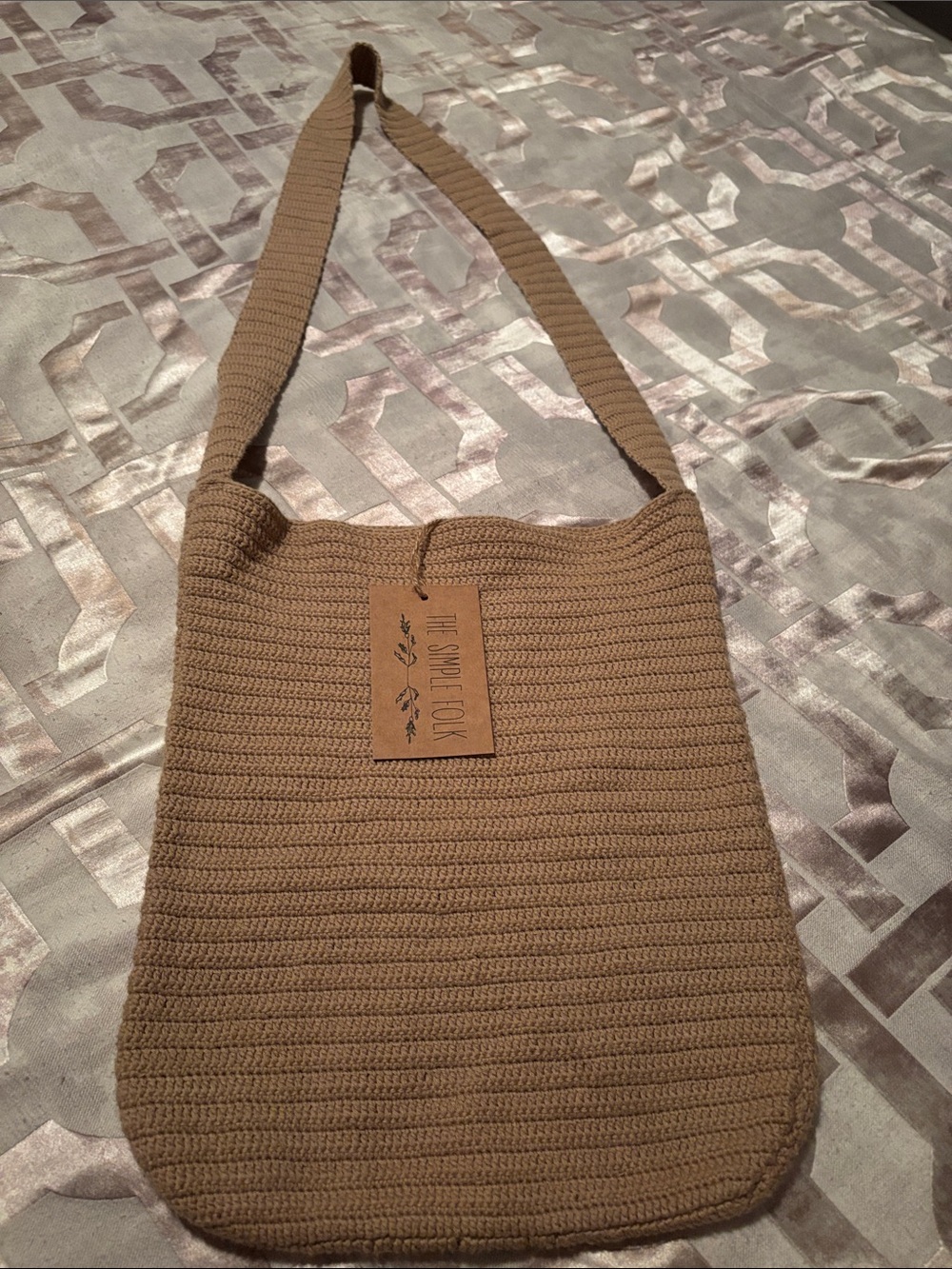 Simple Folk Crochet Crossbody Bag